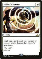 Decreto da Esfinge / Sphinx's Decree - Magic: The Gathering - MoxLand