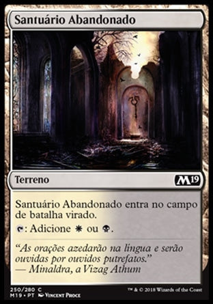 Santuário Abandonado / Forsaken Sanctuary - Magic: The Gathering - MoxLand