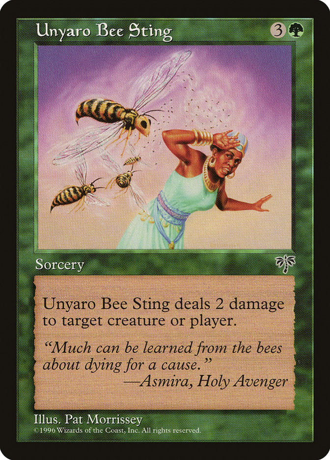 Ferroada de Abelha de Unyaro / Unyaro Bee Sting - Magic: The Gathering - MoxLand