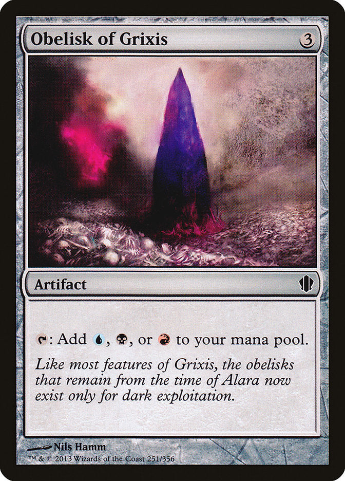 Obelisco de Grixis / Obelisk of Grixis - Magic: The Gathering - MoxLand