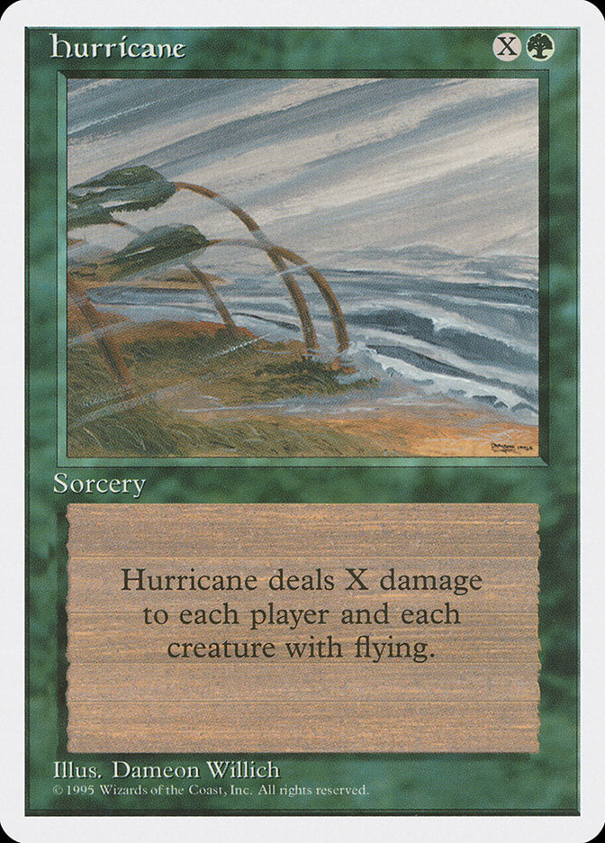 Furacão / Hurricane - Magic: The Gathering - MoxLand