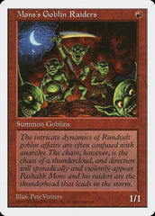 Goblins Salteadores do Mons / Mons's Goblin Raiders - Magic: The Gathering - MoxLand