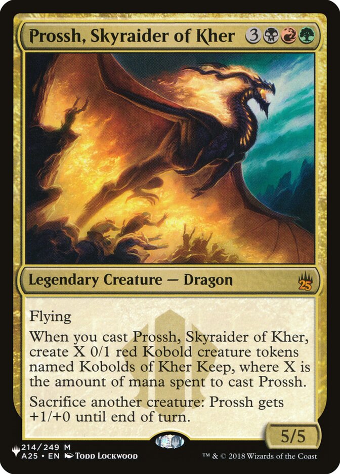 Prossh, Atacante Celeste de Kher / Prossh, Skyraider of Kher - Magic: The Gathering - MoxLand