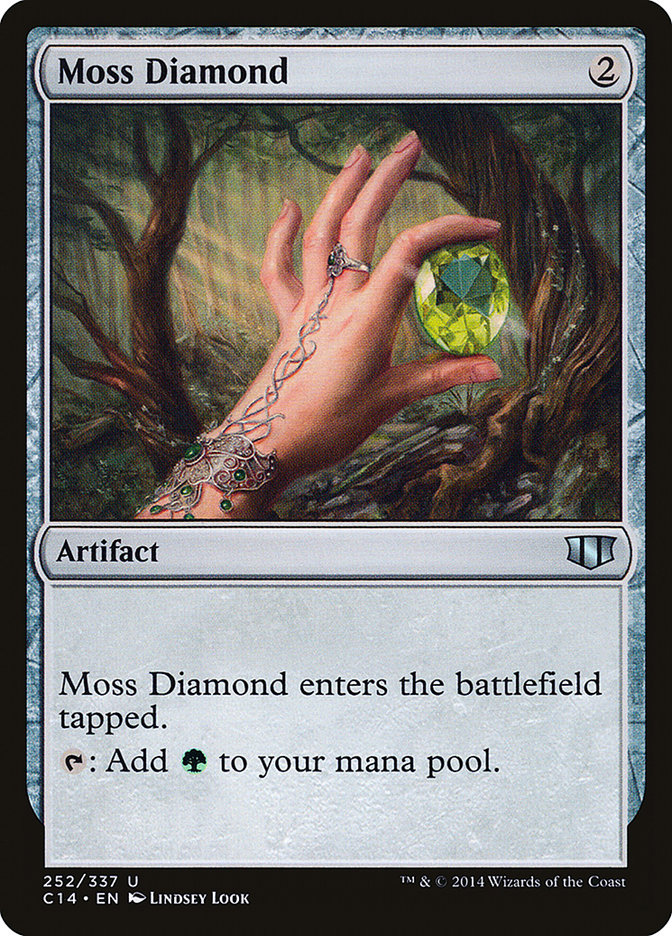 Diamante de Limo / Moss Diamond - Magic: The Gathering - MoxLand