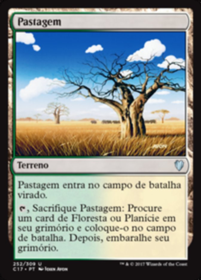 Pastagem / Grasslands - Magic: The Gathering - MoxLand