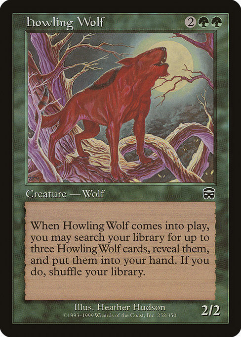 Lobo Uivador / Howling Wolf - Magic: The Gathering - MoxLand