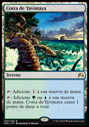 Costa de Yavimaya / Yavimaya Coast - Magic: The Gathering - MoxLand