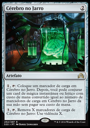 Cérebro no Jarro / Brain in a Jar - Magic: The Gathering - MoxLand