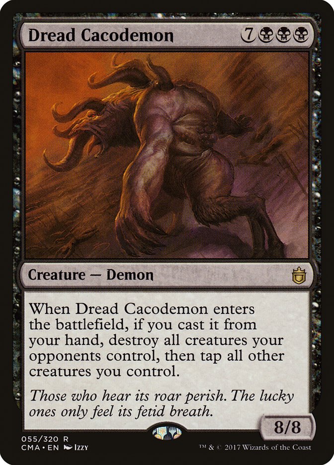 Dread Cacodemon / Dread Cacodemon - Magic: The Gathering - MoxLand