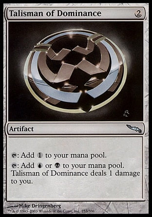 Talismã da Dominação / Talisman of Dominance - Magic: The Gathering - MoxLand