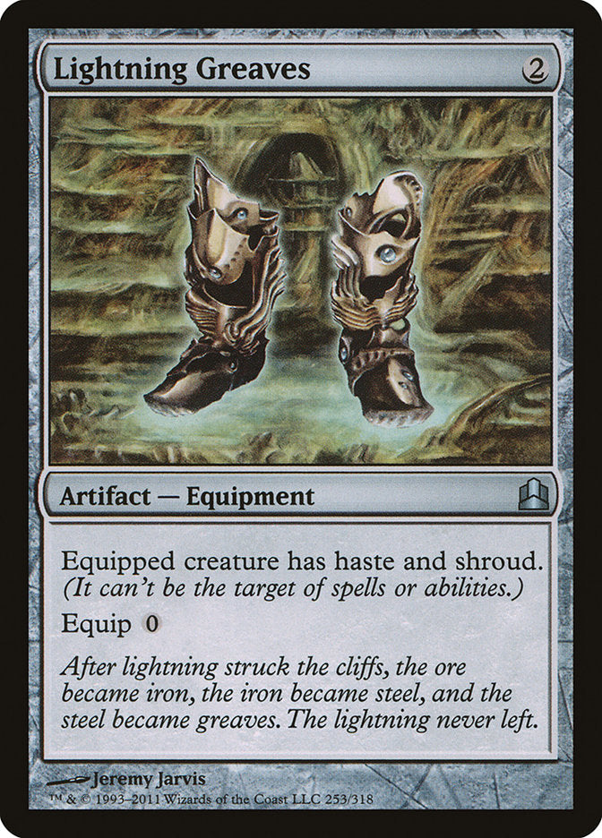 Grevas Faiscantes / Lightning Greaves - Magic: The Gathering - MoxLand