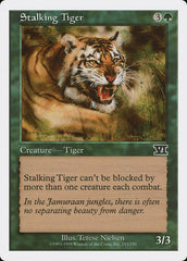 Tigre Caçador / Stalking Tiger - Magic: The Gathering - MoxLand