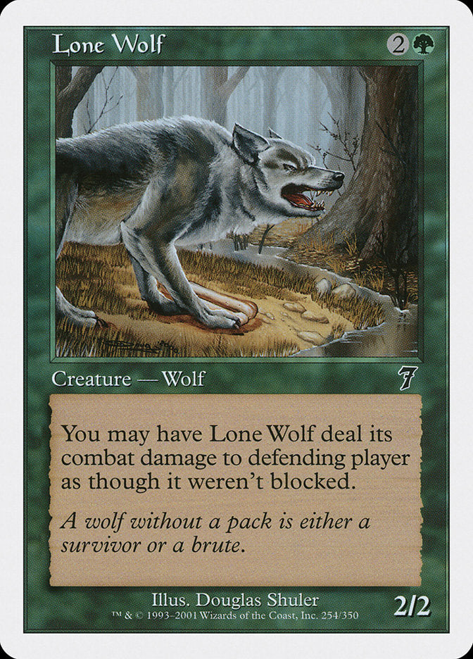 Lobo Solitário / Lone Wolf - Magic: The Gathering - MoxLand