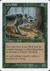 Lobo Solitário / Lone Wolf - Magic: The Gathering - MoxLand