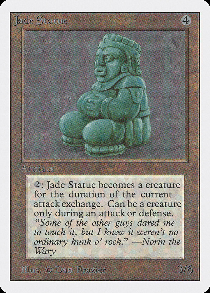 Estátua de Jade / Jade Statue - Magic: The Gathering - MoxLand