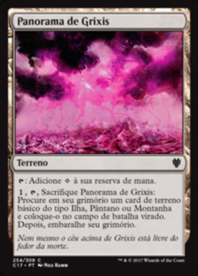 Panorama de Grixis / Grixis Panorama - Magic: The Gathering - MoxLand