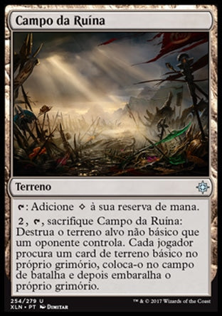 Campo da Ruína / Field of Ruin - Magic: The Gathering - MoxLand