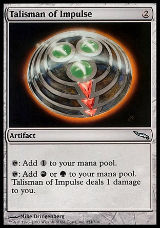 Talismã do Impulso / Talisman of Impulse - Magic: The Gathering - MoxLand