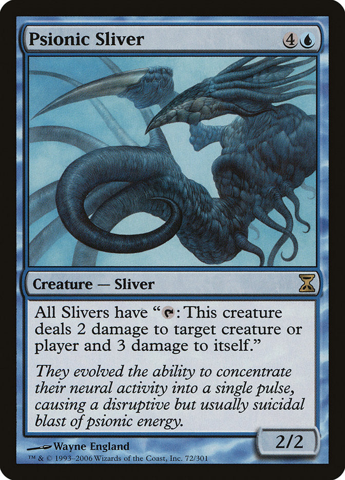 Fractius Psíquico / Psionic Sliver - Magic: The Gathering - MoxLand