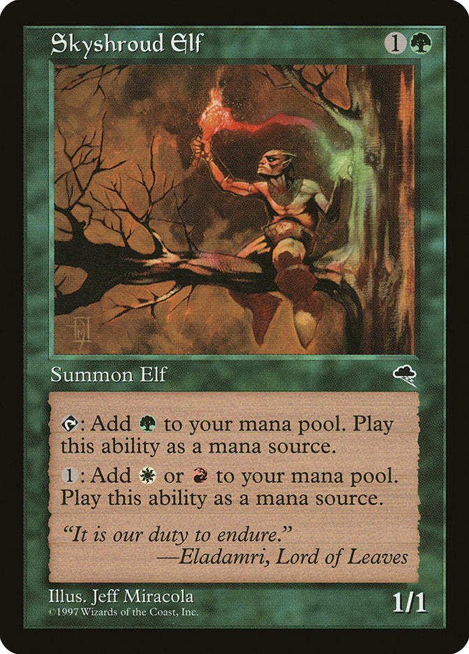 Elfo de Skyshroud / Skyshroud Elf - Magic: The Gathering - MoxLand