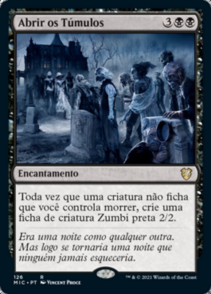 Abrir os Túmulos / Open the Graves - Magic: The Gathering - MoxLand