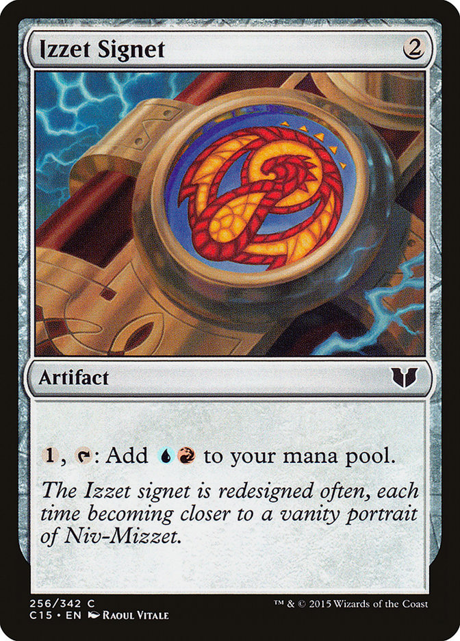 Sinete Izzet / Izzet Signet - Magic: The Gathering - MoxLand