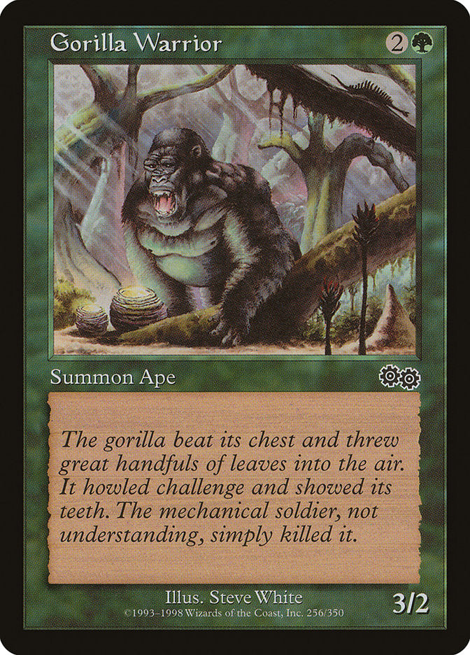 Gorila Guerreiro / Gorilla Warrior - Magic: The Gathering - MoxLand