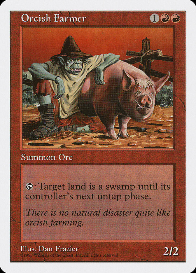 Fazendeiro Orc / Orcish Farmer - Magic: The Gathering - MoxLand