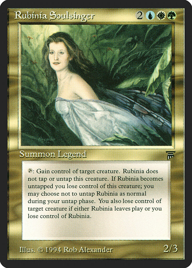 Rubinia Soulsinger / Rubinia Soulsinger - Magic: The Gathering - MoxLand