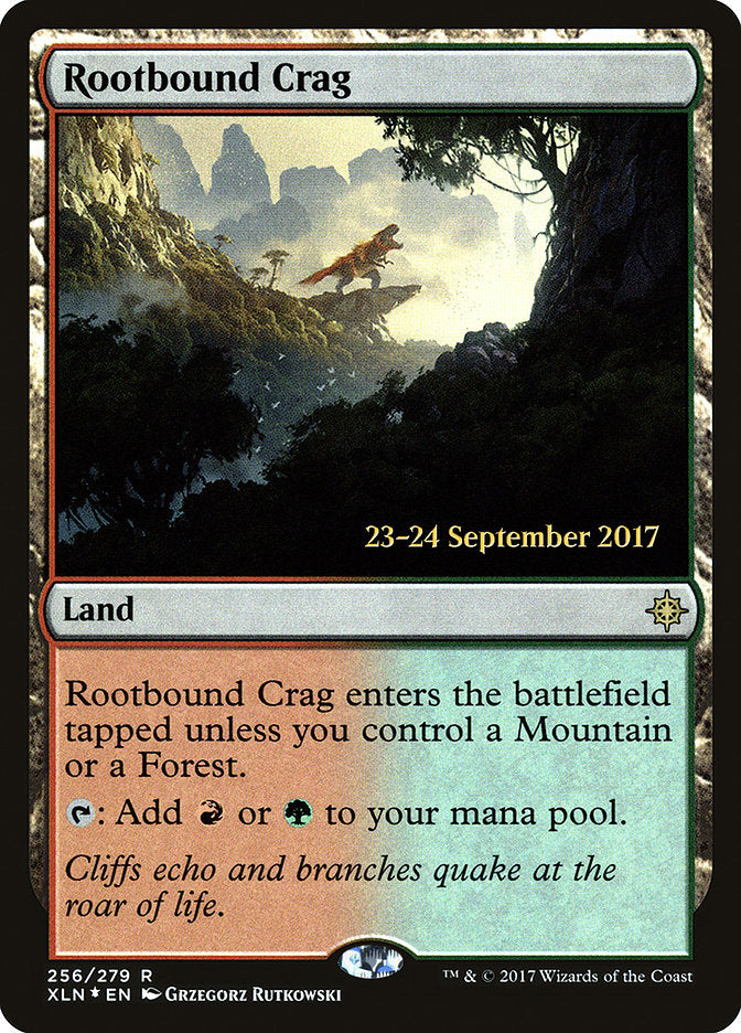 Penhasco do Raizame / Rootbound Crag - Magic: The Gathering - MoxLand