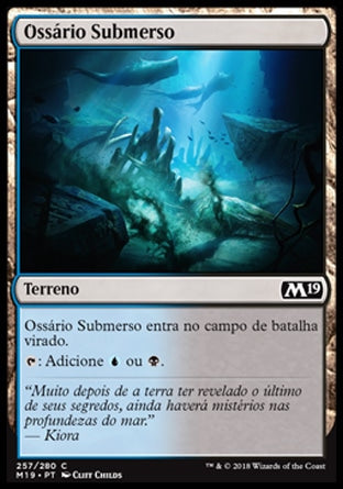 Ossário Submerso / Submerged Boneyard - Magic: The Gathering - MoxLand