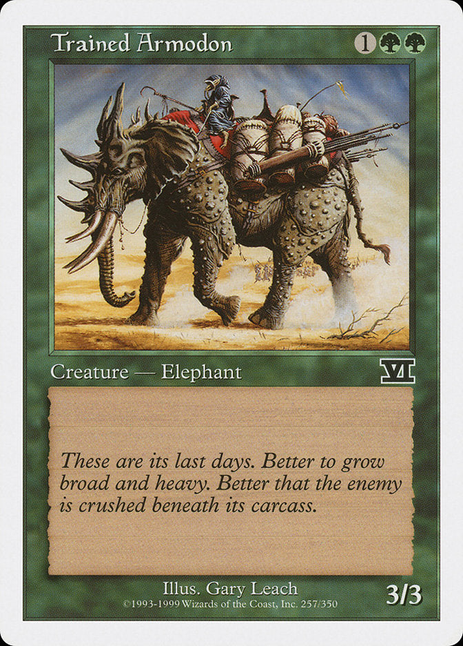 Armodonte Adestrado / Trained Armodon - Magic: The Gathering - MoxLand