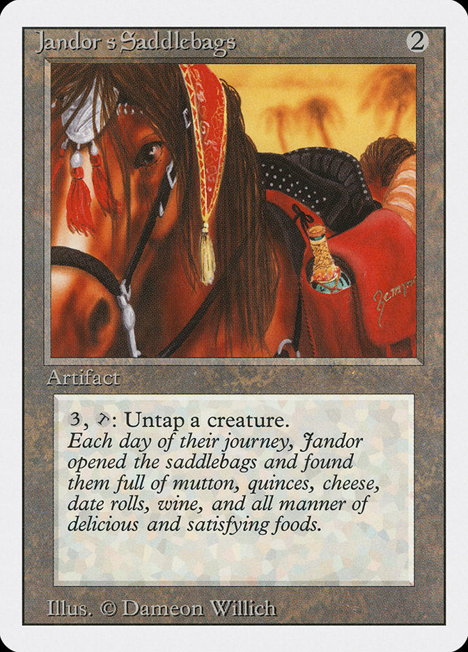 Alforje de Jandor / Jandor's Saddlebags - Magic: The Gathering - MoxLand