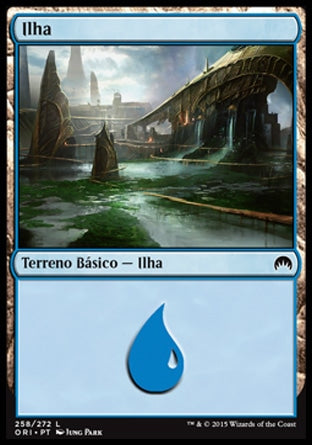 Ilha / Island - Magic: The Gathering - MoxLand