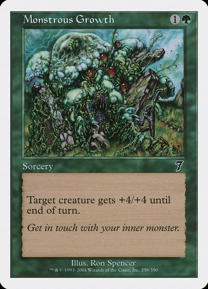 Crescimento Monstruoso / Monstrous Growth - Magic: The Gathering - MoxLand