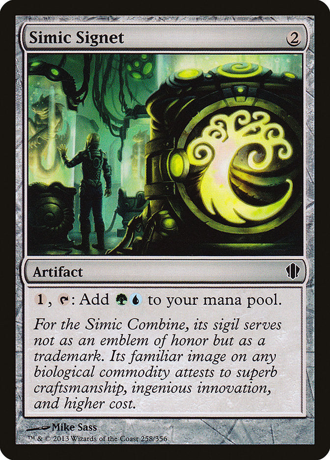 Sinete Simic / Simic Signet - Magic: The Gathering - MoxLand