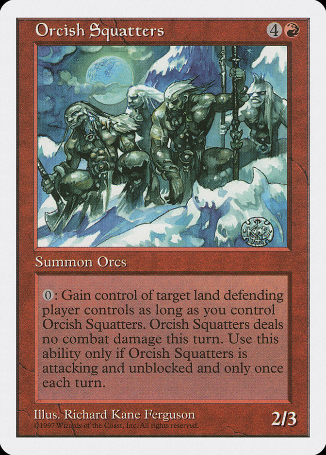 Posseiros Orcs / Orcish Squatters - Magic: The Gathering - MoxLand