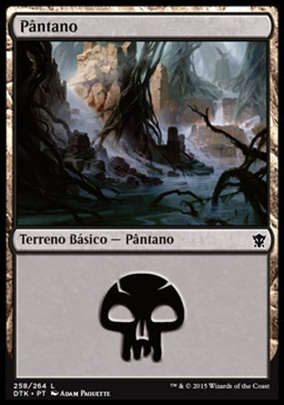 Pântano / Swamp - Magic: The Gathering - MoxLand