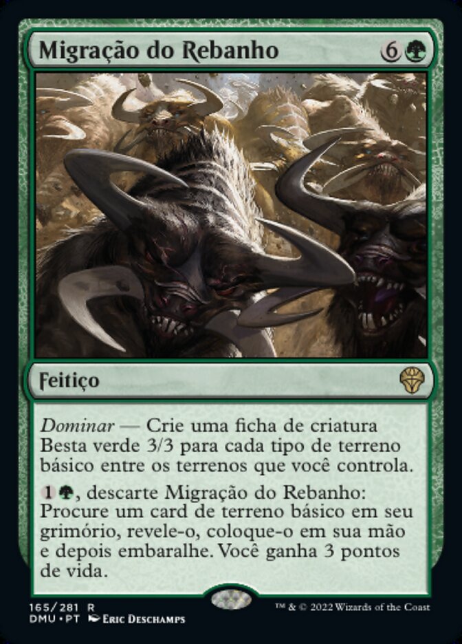 Migração do Rebanho / Herd Migration - Magic: The Gathering - MoxLand