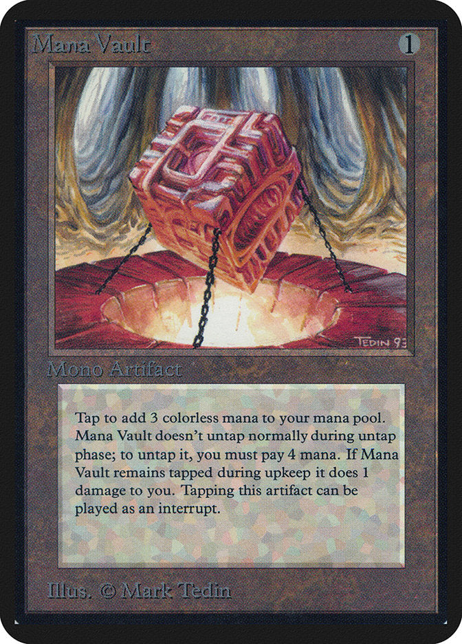 Cofre de Mana / Mana Vault - Magic: The Gathering - MoxLand