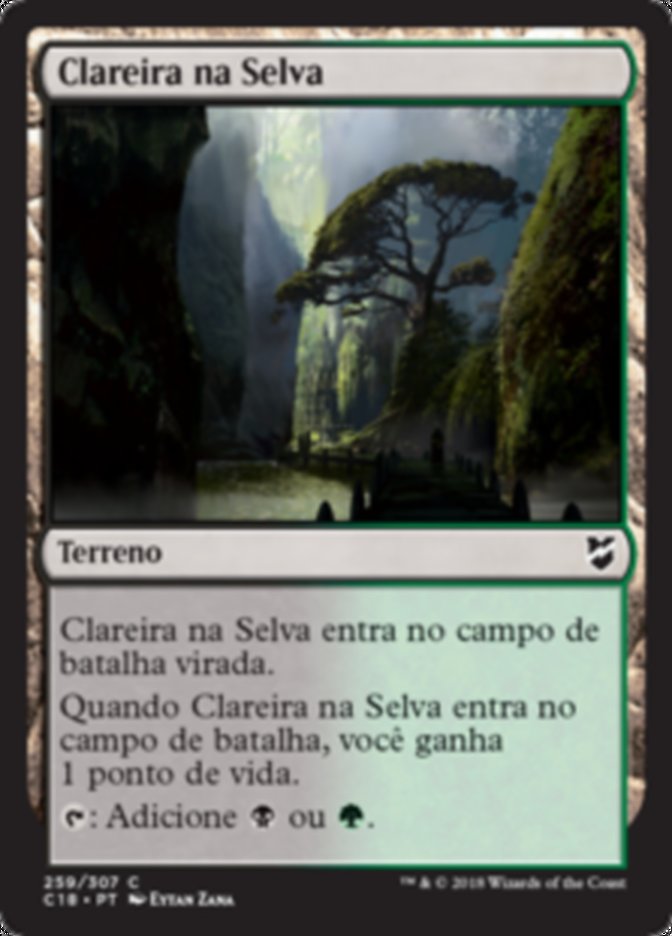 Clareira na Selva / Jungle Hollow - Magic: The Gathering - MoxLand