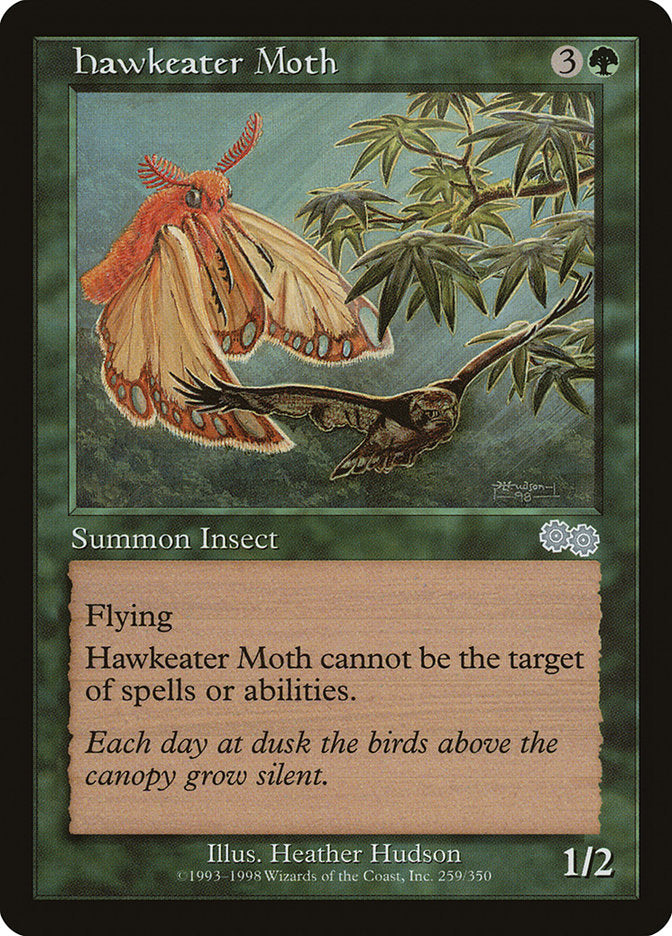 Mariposa Falconívora / Hawkeater Moth - Magic: The Gathering - MoxLand