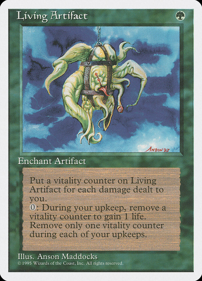 Artefato Vivo / Living Artifact - Magic: The Gathering - MoxLand