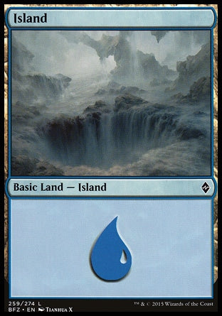 Ilha / Island - Magic: The Gathering - MoxLand