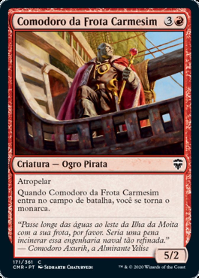 Comodoro da Frota Carmesim / Crimson Fleet Commodore - Magic: The Gathering - MoxLand