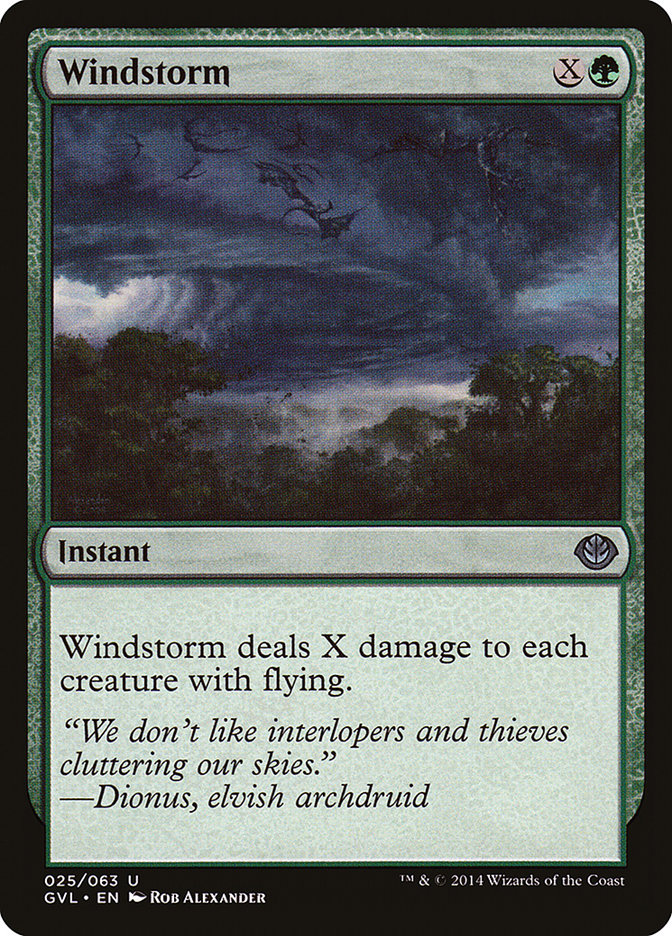 Vendaval / Windstorm - Magic: The Gathering - MoxLand