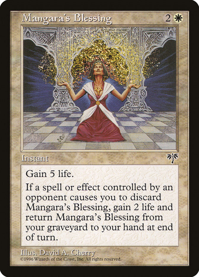 Bênção de Mangara / Mangara's Blessing - Magic: The Gathering - MoxLand