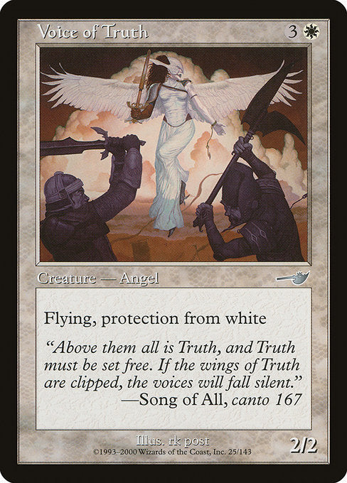 Voz da Verdade / Voice of Truth - Magic: The Gathering - MoxLand