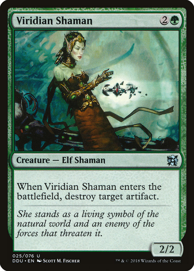 Xamã Viridiana / Viridian Shaman - Magic: The Gathering - MoxLand