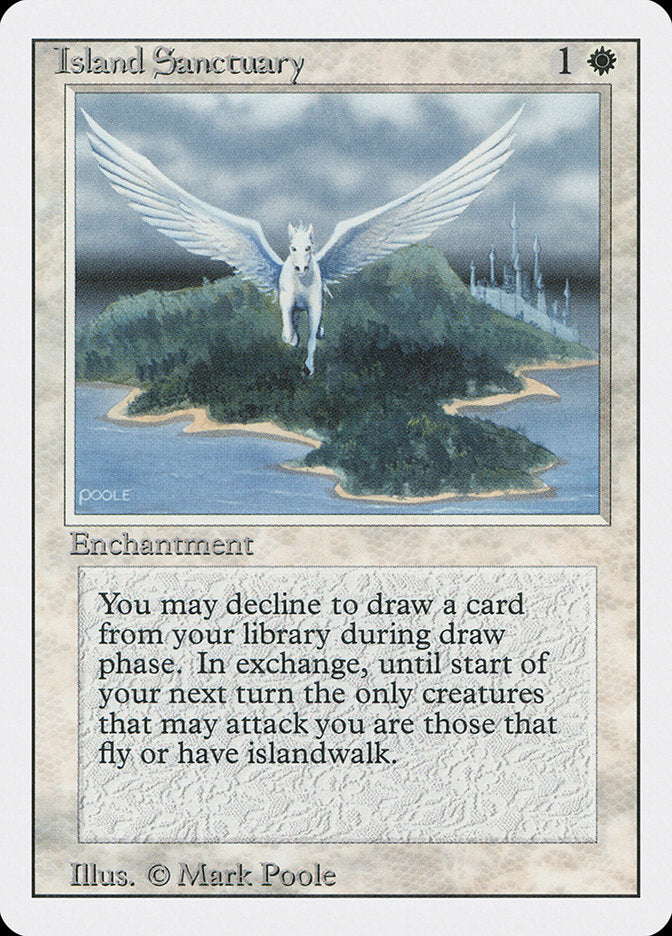 Santuário Insular / Island Sanctuary - Magic: The Gathering - MoxLand